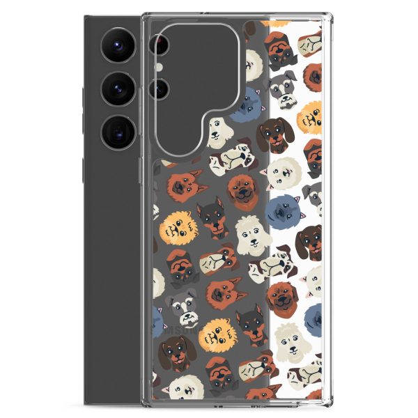 clear-case-for-samsung-samsung-galaxy-s23-ultra-case-with-phone-6a1e78b0140b0.jpg Dogs Heads Seamless Samsung Clear Case