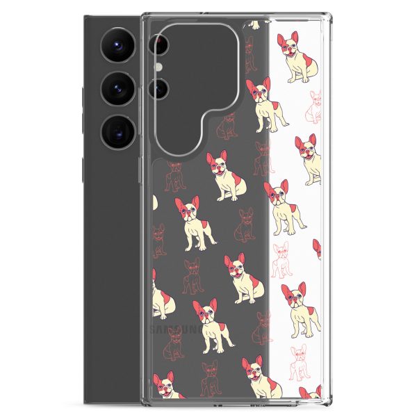 clear-case-for-samsung-samsung-galaxy-s23-ultra-case-with-phone-6a1e796b4abb7.jpg French Bulldog Samsung Clear Case