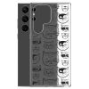 Cartoonish Cat Samsung Clear Case