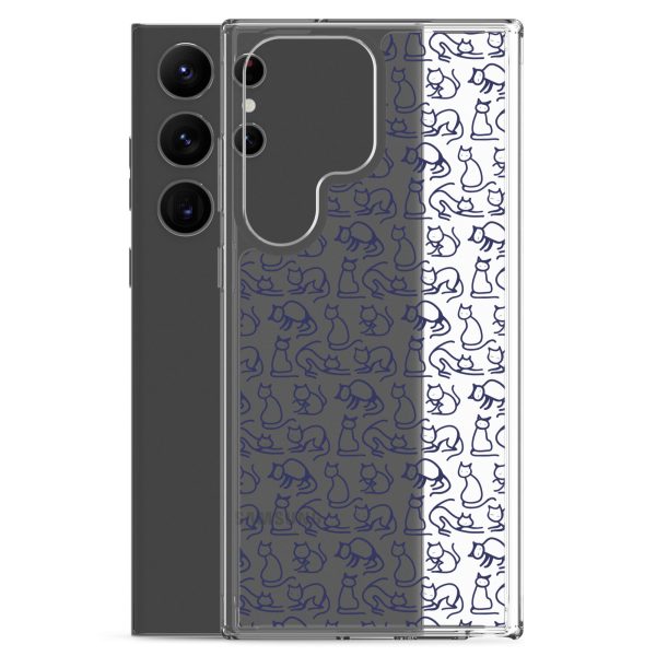 clear-case-for-samsung-samsung-galaxy-s23-ultra-case-with-phone-6a38fcb085934.jpg Simple Cat Outlines Samsung Clear Case
