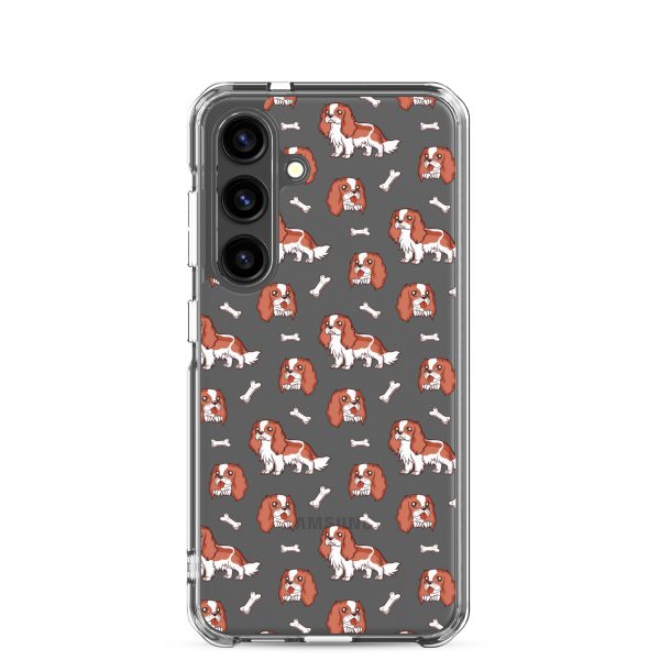 Cavalier Dog Samsung Clear Case