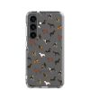 Dog Breeds Samsung Clear Case