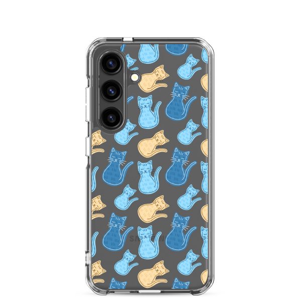 clear-case-for-samsung-samsung-galaxy-s24-case-on-phone-6a1e7b0ed5d68.jpg Cat Cartoon Samsung Clear Case