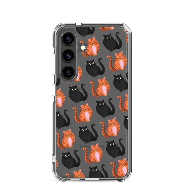 clear-case-for-samsung-samsung-galaxy-s24-case-on-phone-6a1e7cb11320d.jpg Cute Cat Samsung Clear Case