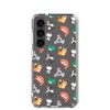 Cute Cartoon Animals Samsung Clear Case