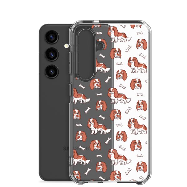 Cavalier Dog Samsung Clear Case