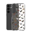Dog Breeds Samsung Clear Case