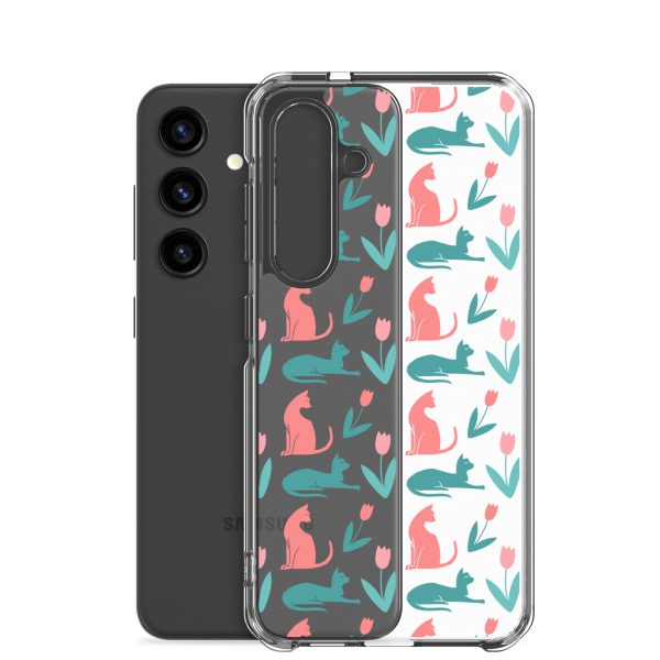 clear-case-for-samsung-samsung-galaxy-s24-case-with-phone-6a1e7a0824d93.jpg Cat Silhouettes Samsung Clear Case