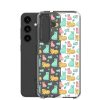 Cat Cute Colorful Samsung Clear Case