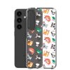 Cute Cartoon Animals Samsung Clear Case