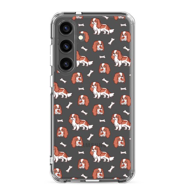Cavalier Dog Samsung Clear Case