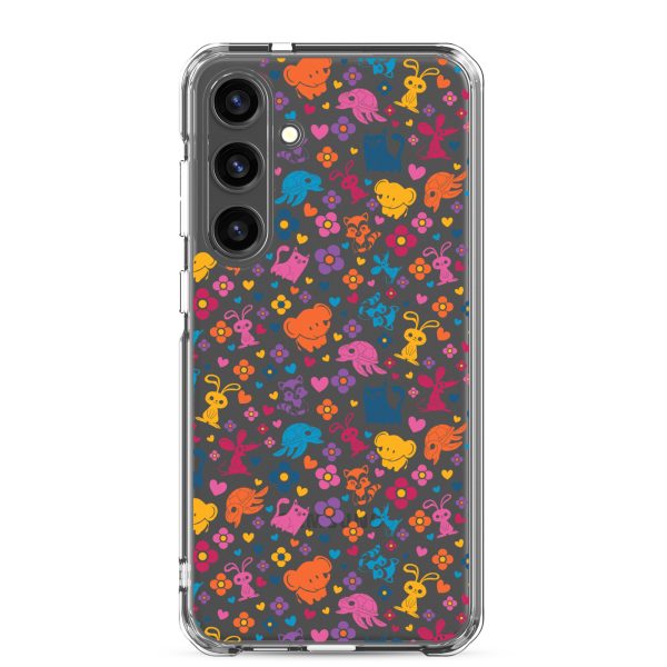 clear-case-for-samsung-samsung-galaxy-s24-plus-case-on-phone-6a1e77251a926.jpg Colorful Animals and Heart Samsung Clear Case