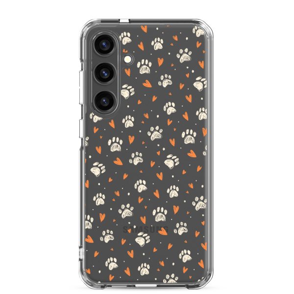 clear-case-for-samsung-samsung-galaxy-s24-plus-case-on-phone-6a1e7832a815e.jpg Paws Prints Hearts Samsung Clear Case