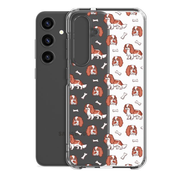 Cavalier Dog Samsung Clear Case
