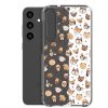 Cute Dog Breeds Samsung Clear Case