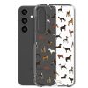Dog Breeds Samsung Clear Case