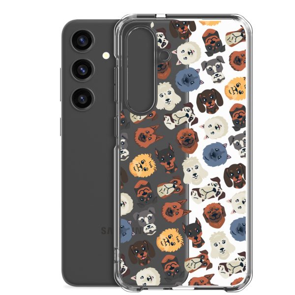clear-case-for-samsung-samsung-galaxy-s24-plus-case-with-phone-6a1e78b01438f.jpg Dogs Heads Seamless Samsung Clear Case