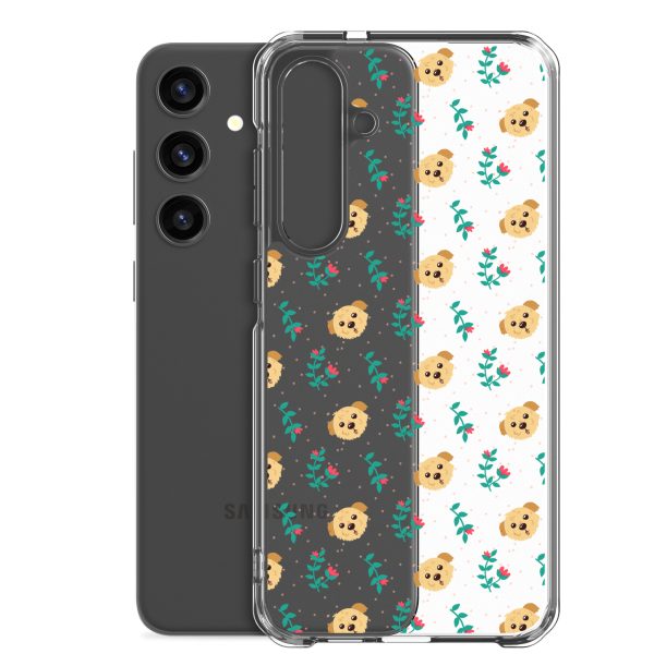 clear-case-for-samsung-samsung-galaxy-s24-plus-case-with-phone-6a1e78da0ddaf.jpg Dogs and Flowers Samsung Clear Case