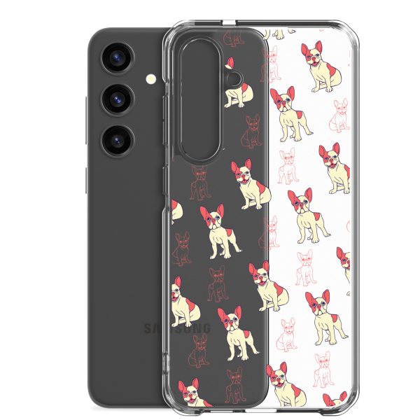 clear-case-for-samsung-samsung-galaxy-s24-plus-case-with-phone-6a1e796b4ae8c.jpg French Bulldog Samsung Clear Case
