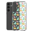Cat Cute Colorful Samsung Clear Case