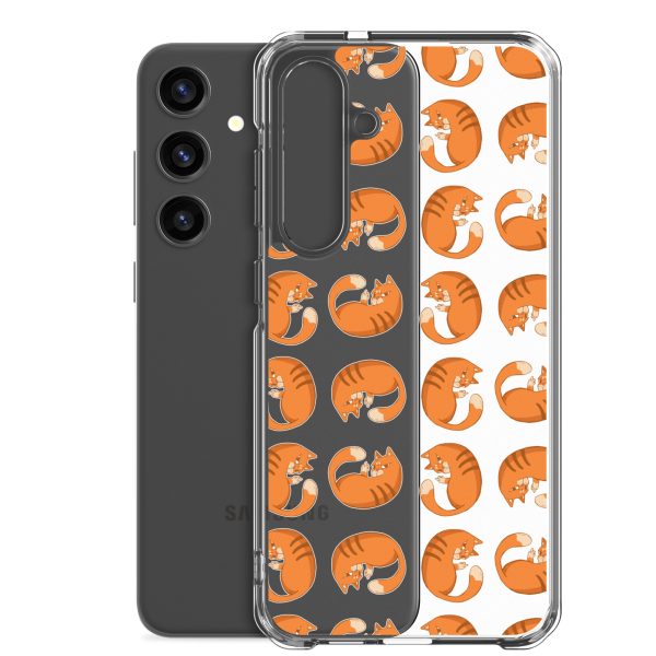 clear-case-for-samsung-samsung-galaxy-s24-plus-case-with-phone-6a1e7a4556af2.jpg Orange Cat Samsung Clear Case
