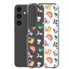Cute Cartoon Animals Samsung Clear Case