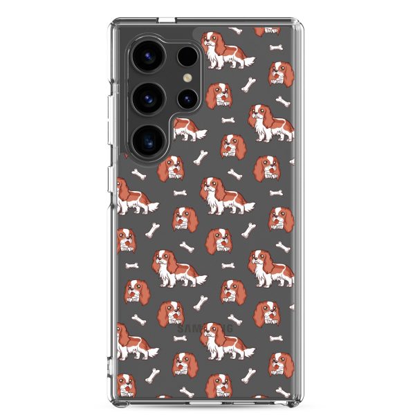 Cavalier Dog Samsung Clear Case