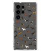 Dog Breeds Samsung Clear Case