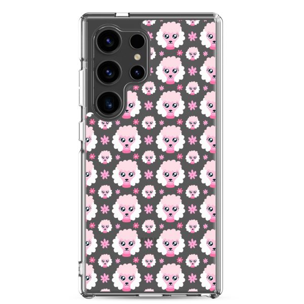 clear-case-for-samsung-samsung-galaxy-s24-ultra-case-on-phone-6a1e7850c1583.jpg Pink Poodle Samsung Clear Case