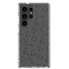 Cat Outline Samsung Clear Case