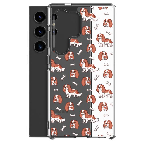 Cavalier Dog Samsung Clear Case
