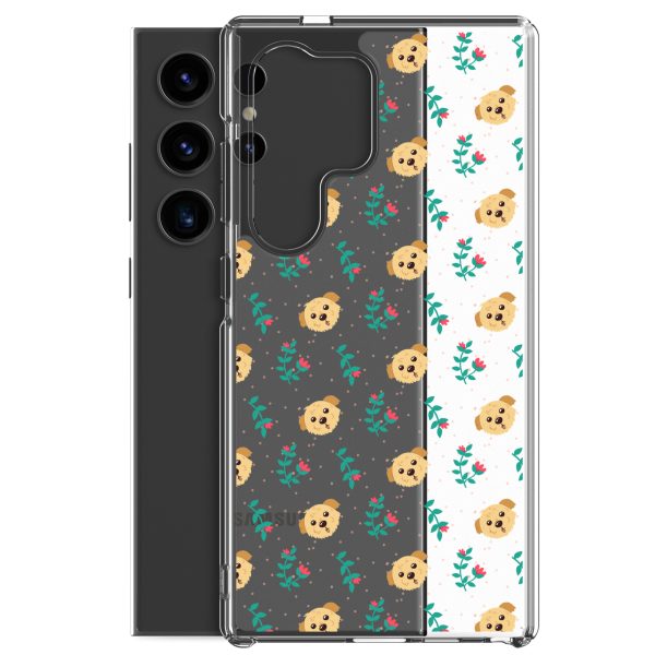 clear-case-for-samsung-samsung-galaxy-s24-ultra-case-with-phone-6a1e78da0df18.jpg Dogs and Flowers Samsung Clear Case
