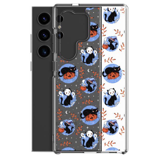 clear-case-for-samsung-samsung-galaxy-s24-ultra-case-with-phone-6a1e7be1038a1.jpg Halloween Cats Samsung Clear Case