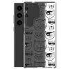 Cartoonish Cat Samsung Clear Case