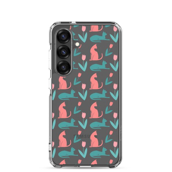 clear-case-for-samsung-samsung-galaxy-s25-case-on-phone-6a1e7a08248f9.jpg Cat Silhouettes Samsung Clear Case