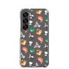 Cute Cartoon Animals Samsung Clear Case