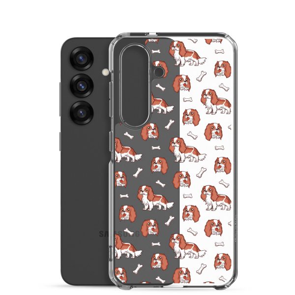 Cavalier Dog Samsung Clear Case