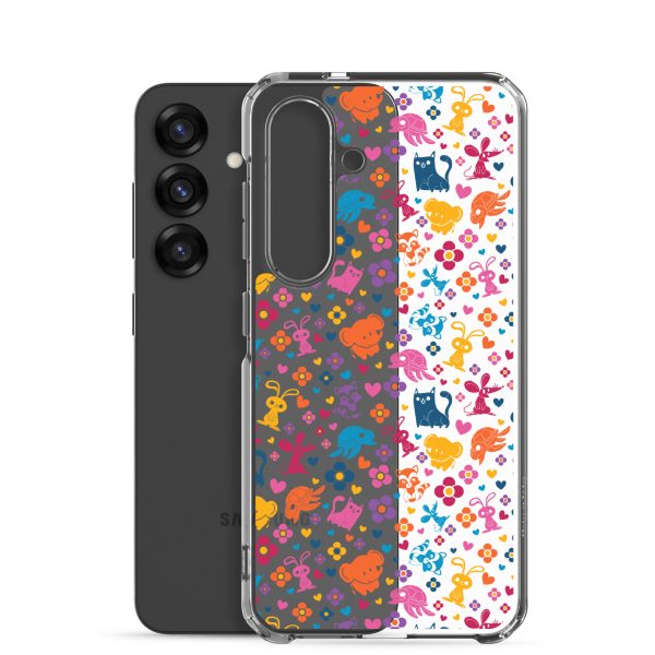 clear-case-for-samsung-samsung-galaxy-s25-case-with-phone-6a1e77251a691.jpg Colorful Animals and Heart Samsung Clear Case