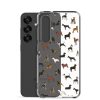Dog Breeds Samsung Clear Case