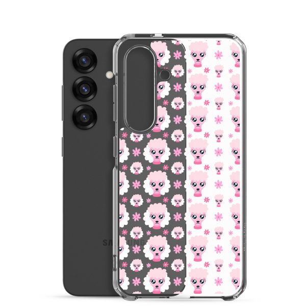 clear-case-for-samsung-samsung-galaxy-s25-case-with-phone-6a1e7850c0f48.jpg Pink Poodle Samsung Clear Case