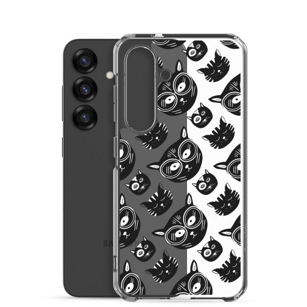 clear-case-for-samsung-samsung-galaxy-s25-case-with-phone-6a1e7cd3a939e.jpg Funky Cats Samsung Clear Case