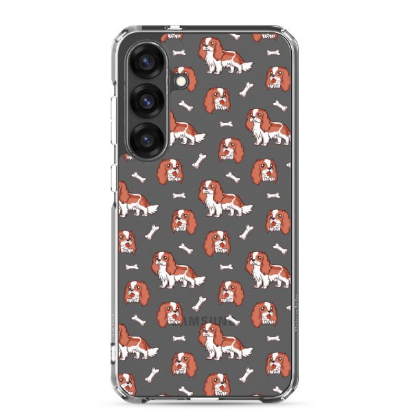 Cavalier Dog Samsung Clear Case