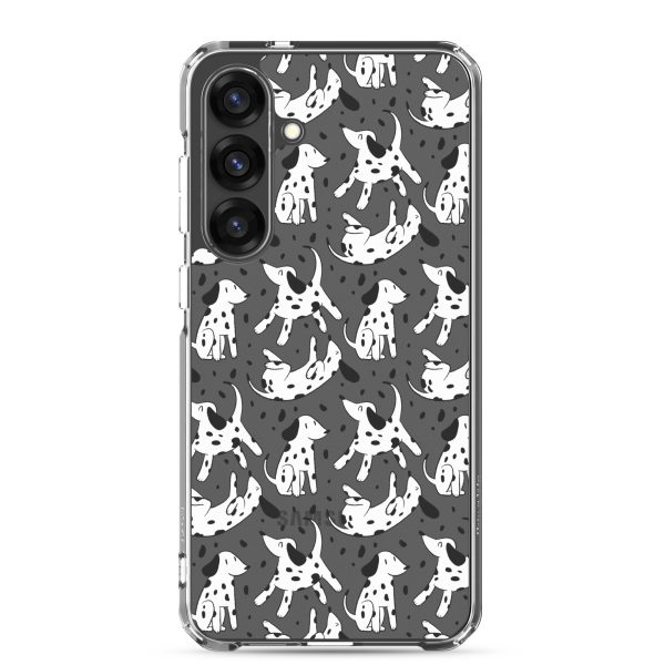 clear-case-for-samsung-samsung-galaxy-s25-plus-case-on-phone-6a1e776bad1e1.jpg Dalmatian Dog Samsung Clear Case