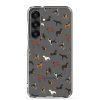 Dog Breeds Samsung Clear Case