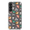 Cute Cartoon Animals Samsung Clear Case