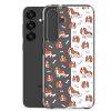 Cavalier Dog Samsung Clear Case
