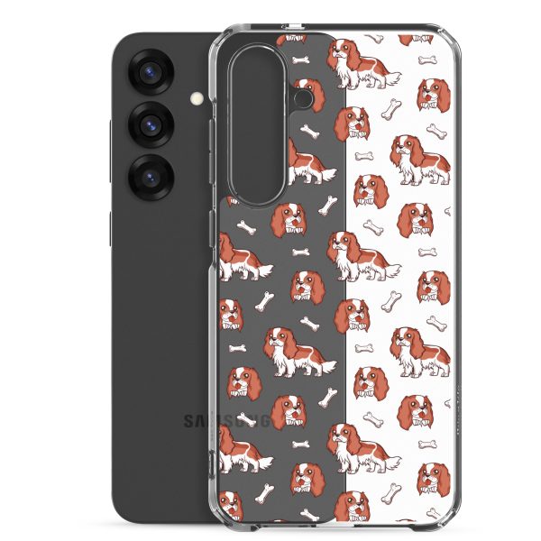 Cavalier Dog Samsung Clear Case