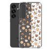 Cute Dog Breeds Samsung Clear Case