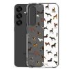 Dog Breeds Samsung Clear Case