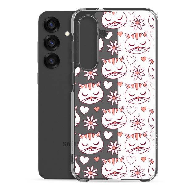 clear-case-for-samsung-samsung-galaxy-s25-plus-case-with-phone-6a1e79e649703.jpg Cat Flowers and Hearts Samsung Clear Case